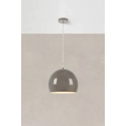 Lampa wisząca pojedyncza 108986 POP 1L 28cm Szara Markslojd