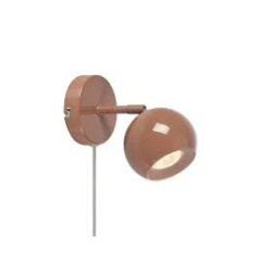 Kinkiet, Lampa ścienna reflektorek 108984 POP 1L Brązowy Markslojd