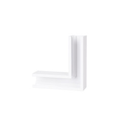 Maxlight Magnetic MT0031 Kątownik 90° płytki. Montaż na sufit lub ścianę. Do szyn...