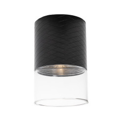 NOWOŚĆ MAXLIGHT  LAMPA SUFITOWA FUSION CZARNA