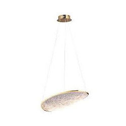 NOWOŚĆ MAXLIGHT P0637D LAMPA WISZĄCA EMPIRE 17W, ZŁOTA