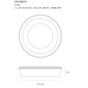 NOWOŚĆ MAXLIGHT C0208 LAMPA SUFITOWA CHARON CZARNY IP65