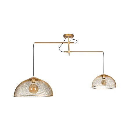NOWOŚĆ MAXLIGHT P0454 LAMPA WISZĄCA CONCEPT ZŁOTA
