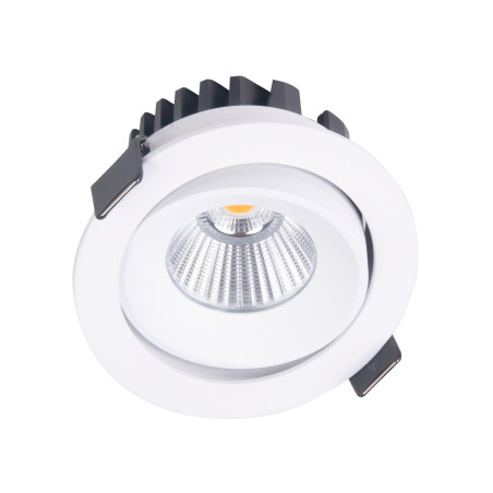 NOWOŚĆ MAXLIGHT H0094 3000K OPRAWA WPUSTOWA CYKLOP BIAŁA IP65
