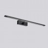 Isla kinkiet czarny duży z IP44 4000K GS-LWB-20W BK