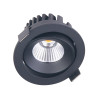 NOWOŚĆ MAXLIGHT H0095 3000K OPRAWA WPUSTOWA CYKLOP CZARNA IP65