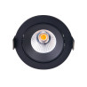 NOWOŚĆ MAXLIGHT H0095 3000K OPRAWA WPUSTOWA CYKLOP CZARNA IP65