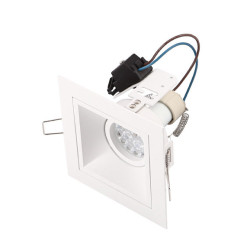 NOWOŚĆ MAXLIGHT H0080 OPRAWA PODTYNKOWA HIT I BIAŁA