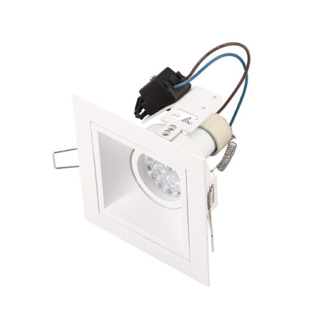 NOWOŚĆ MAXLIGHT H0080 OPRAWA PODTYNKOWA HIT I BIAŁA