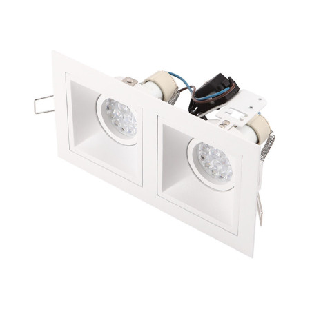 NOWOŚĆ MAXLIGHT H0081 OPRAWA PODTYNKOWA HIT II BIAŁA