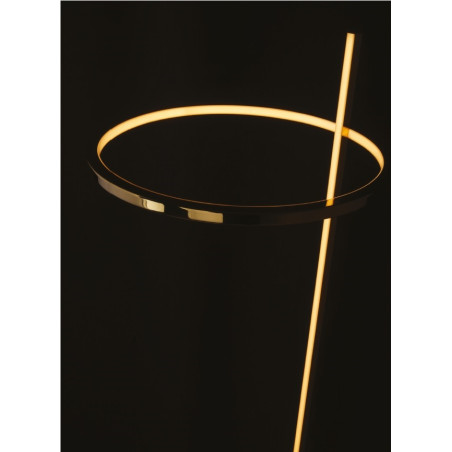 NOWOŚĆ MAXLIGHT T0042 LAMPA BIURKOWA LOZANNA 14W ZŁOTA