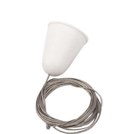 NOWOŚĆ MAXLIGHT MHT1-P30-WH TRACK ZAWIESIE LINKOWE 3m białe  z regulacją bez uchwytu