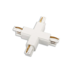 NOWOŚĆ MAXLIGHT MHT1-X-WH TRACK ŁĄCZNIK "X" biały