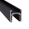 NOWOŚĆ MAXLIGHT MT0012 SZYNA MAGNETYCZNA PŁYTKA, NATYNKOWA, 2 METRY, CZARNA