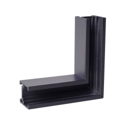 NOWOŚĆ MAXLIGHT MT0014 Kątownik 90° płytki. Montaż na sufit lub ścianę. Do szyn MT0011, MT0012