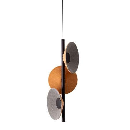 NOWOŚĆ MAXLIGHT P0564 LAMPA WISZACA PURO EARTH YELLOW&GREY