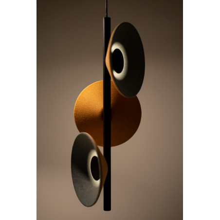 NOWOŚĆ MAXLIGHT P0564 LAMPA WISZACA PURO EARTH YELLOW&GREY
