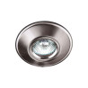 NOWOŚĆ MAXLIGHT H0028 OPRAWA WPUSTOWA METALOWA OKRAGŁA, METAL SZCZOTKOWANY, GU5.3