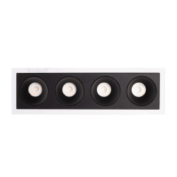 NOWOŚĆ MAXLIGHT H180.03 OPRAWA WPUSTOWA MODULAR, DO SKOMPLETOWANIA Z MODUŁEM HM180 I TRAFO HT180