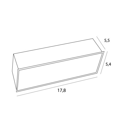 NOWOŚĆ MAXLIGHT H180.03 OPRAWA WPUSTOWA MODULAR, DO SKOMPLETOWANIA Z MODUŁEM HM180 I TRAFO HT180