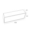 NOWOŚĆ MAXLIGHT H180.03 OPRAWA WPUSTOWA MODULAR, DO SKOMPLETOWANIA Z MODUŁEM HM180 I TRAFO HT180