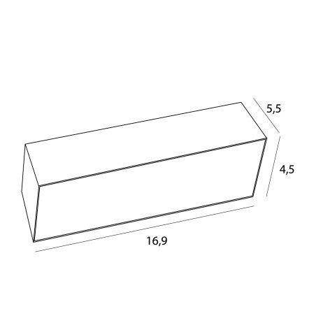 NOWOŚĆ MAXLIGHT H180.07 OPRAWA WPUSTOWA MODULAR, DO SKOMPLETOWANIA Z MODUŁEM HM180 I TRAFO HT180