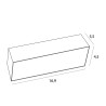 NOWOŚĆ MAXLIGHT H180.07 OPRAWA WPUSTOWA MODULAR, DO SKOMPLETOWANIA Z MODUŁEM HM180 I TRAFO HT180