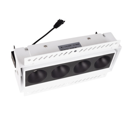 NOWOŚĆ MAXLIGHT H180.08 OPRAWA WPUSTOWA MODULAR, DO SKOMPLETOWANIA Z MODUŁEM HM180 I TRAFO HT180