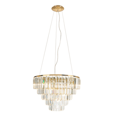 NOWOŚĆ MAXLIGHT P0424 LAMPA WISZĄCA MONACO ZŁOTA Ø 60 cm
