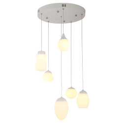 NOWOŚĆ MAXLIGHT P0249  LAMPA WISZĄCA MULTI 6