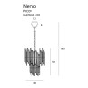 NOWOŚĆ MAXLIGHT P0339 LAMPA WISZĄCA NEMO