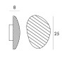 NOWOŚĆ MAXLIGHT W0396 KINKIET NUVIA 7W