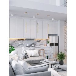 NOWOŚĆ MAXLIGHT P0204 LAMPA WISZĄCA ORGANIC I ZŁOTA