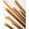 NOWOŚĆ MAXLIGHT P0265D LAMPA WISZĄCA ORGANIC 10x ZŁOTA MAŁA ŚCIEMNIALNA