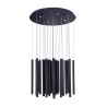 NOWOŚĆ MAXLIGHT P0419D LAMPA WISZĄCA ORGANIC 33x1 CZARNA