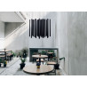 NOWOŚĆ MAXLIGHT P0419D LAMPA WISZĄCA ORGANIC 33x1 CZARNA