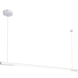 NOWOŚĆ MAXLIGHT P0357 LAMPA WISZĄCA ORGANIC HORIZON 100CM BIAŁA