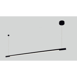 NOWOŚĆ MAXLIGHT P0358 LAMPA WISZĄCA ORGANIC HORIZON 150CM CZARNA
