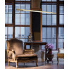 NOWOŚĆ MAXLIGHT P0360D LAMPA WISZĄCA ORGANIC HORIZON 150CM ZŁOTA ŚCIEMNIALNA