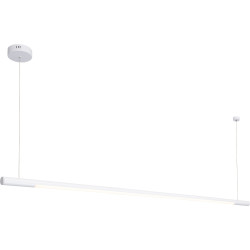 NOWOŚĆ MAXLIGHT P0361 LAMPA WISZĄCA ORGANIC HORIZON 150CM BIAŁA