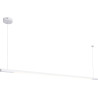 NOWOŚĆ MAXLIGHT P0361 LAMPA WISZĄCA ORGANIC HORIZON 150CM BIAŁA