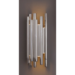 NOWOŚĆ MAXLIGHT W0186D KINKIET ORGANIC CHROM ŚCIEMNIALNY