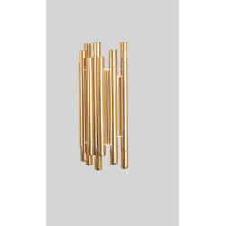 NOWOŚĆ MAXLIGHT W0187 KINKIET ORGANIC  ZŁOTY