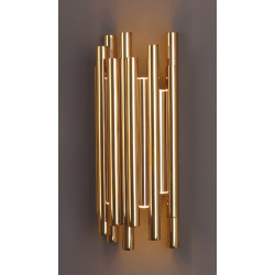NOWOŚĆ MAXLIGHT W0187D  KINKIET ORGANIC ZŁOTY ŚCIEMNIALNY