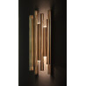 NOWOŚĆ MAXLIGHT W0187D  KINKIET ORGANIC ZŁOTY ŚCIEMNIALNY