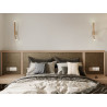 NOWOŚĆ MAXLIGHT W0340 KINKIET ORGANIC I ZŁOTY POŁYSK
