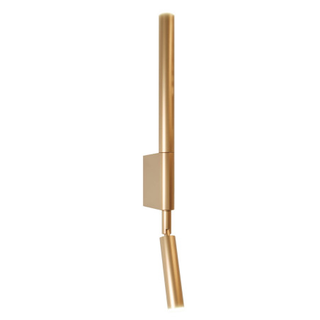 NOWOŚĆ MAXLIGHT W0341 KINKIET ORGANIC I ZŁOTO SZCZOTKOWANE