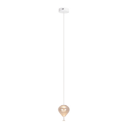 NOWOŚĆ MAXLIGHT P0575 LAMPA WISZĄCA PALLONCINI 1 AMBER GLASS