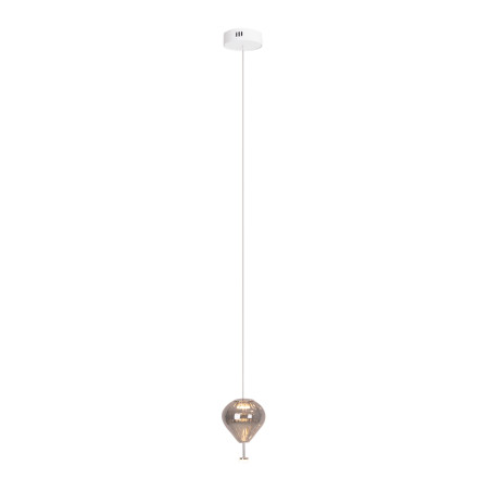 NOWOŚĆ MAXLIGHT P0576 LAMPA WISZĄCA PALLONCINI 1 SMOKY GLASS