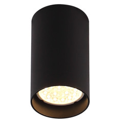 NOWOŚĆ MAXLIGHT C0142  LAMPA SUFITOWA PET ROUND NEW CZARNY